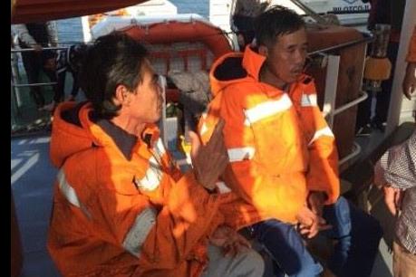 Đã tìm thấy 02 thuyền viên tàu 1800 HP mất tích