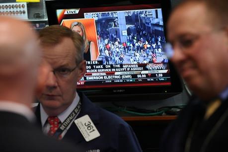 Chứng khoán Mỹ rơi vào vùng đỏ