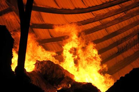 Đang cháy lớn ở thành phố Buôn Ma Thuột