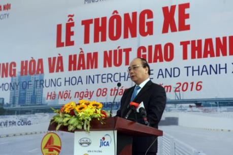 Thông xe hai hầm chui hiện đại nhất Hà Nội