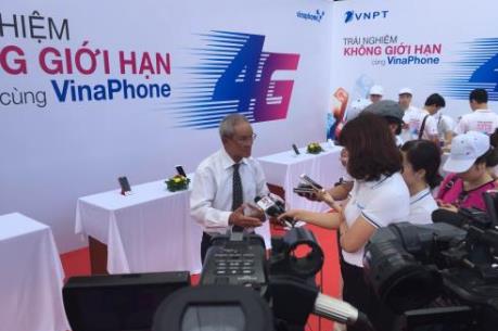 Vinaphone triển khai thử nghiệm dịch vụ 4G