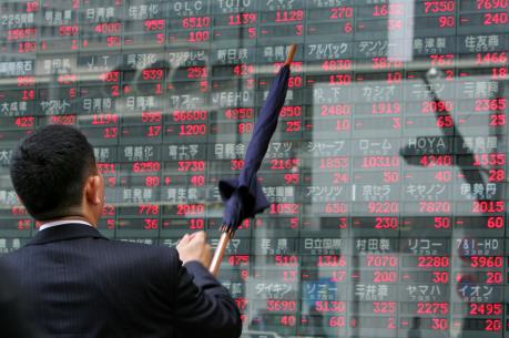 Chứng khoán châu Á lại chứng kiến một phiên lao dốc