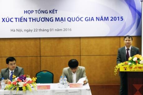 90 tỷ đồng cho chương trình Xúc tiến thương mại quốc gia năm 2016