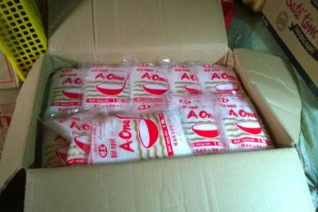 Tạm giữ hơn 100 tấn bột ngọt giả nhãn hiệu A-ONE