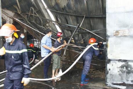 Vụ cháy khu vực sản xuất đồ gỗ tại Thuận An, Bình Dương: Nhiều DN đình trệ sản xuất