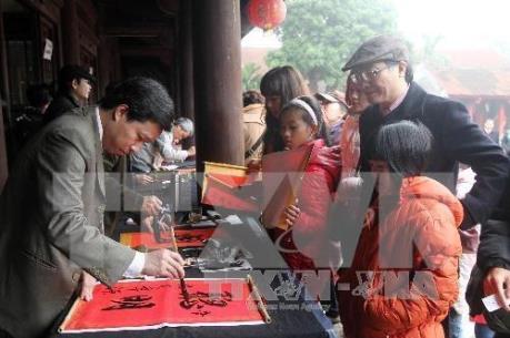 Xin chữ đầu Xuân - Nét đẹp văn hóa của người Việt