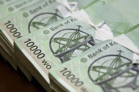 Đồng won Hàn Quốc rơi xuống mức thấp nhất sáu năm