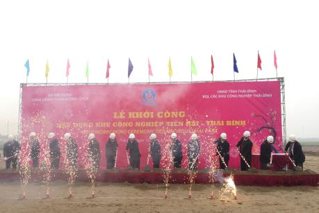 Viglacera đầu tư xây dựng giai đoạn I Khu công nghiệp Tiền Hải