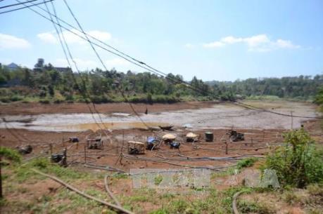 Nhiều công trình thủy lợi ở Tây Nguyên kiệt nước dù mới vào mùa khô