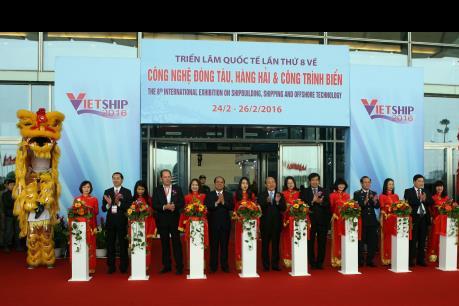 Vietship 2016 thu hút 130 công ty trong lĩnh vực đóng tàu