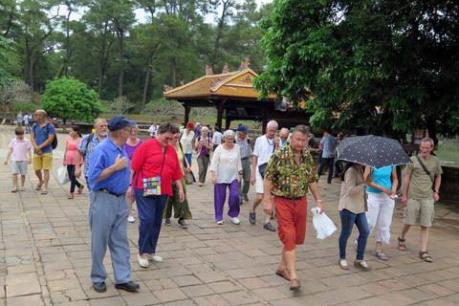 Khách quốc tế đến Huế tăng mạnh trong tháng 2/2016