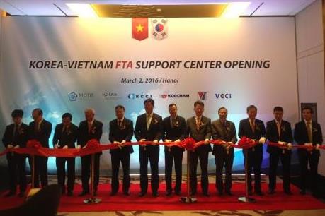 Khánh thành Trung tâm hỗ trợ FTA Hàn – Việt