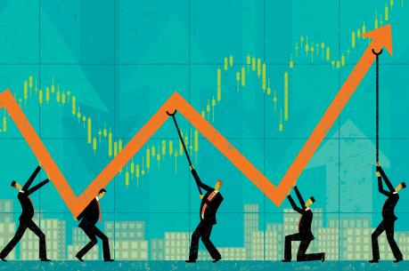 Cổ phiếu dầu khí giữ nhịp thị trường, hai sàn cùng tăng 