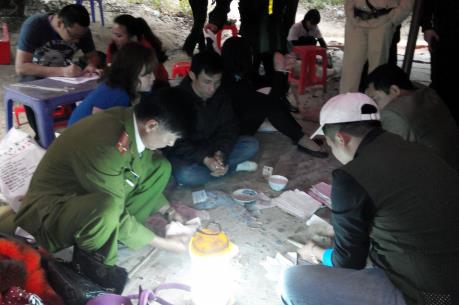 Quảng Ninh triệt phá tụ điểm đánh bạc quy mô lớn