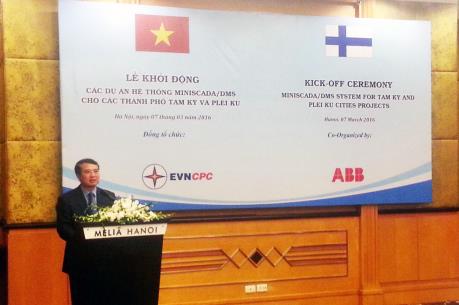 Khởi động hai dự án điện MiniScada cho thành phố Tam Kỳ và Pleiku