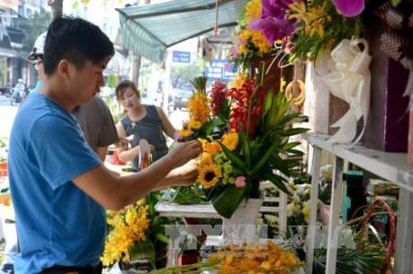 Đà Nẵng: Giá hoa tươi tăng từ 20 - 30% trong ngày 8/3