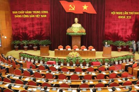 Toàn văn Thông báo Hội nghị lần hai BCH Trung ương Đảng khóa XII