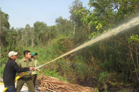Dồn sức phòng chống cháy rừng tràm U Minh Hạ