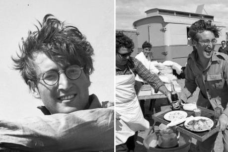 Đấu giá loạt ảnh chưa từng công bố của huyền thoại âm nhạc John Lennon