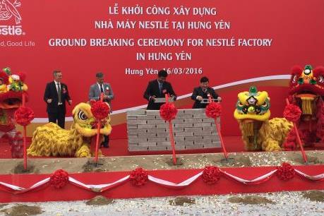Nestlé Việt Nam xây dựng nhà máy mới tại Hưng Yên