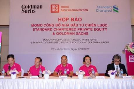 Đầu tư 28 triệu USD vào dịch vụ chuyển tiền MoMo