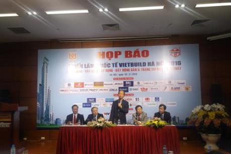 Gần 450 doanh nghiệp tham gia Vietbuild Hà Nội 2016