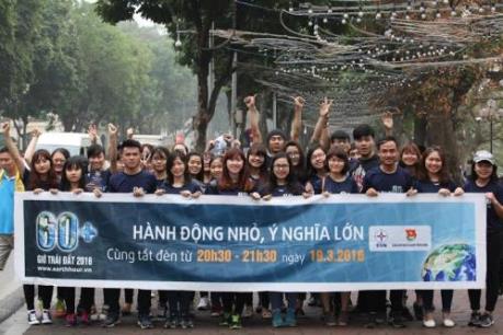 Đoàn Khối Doanh nghiệp Trung ương hưởng ứng Chiến dịch Giờ trái đất