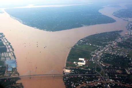 Mực nước sông Mê Công vùng Đông Bắc Thái Lan tăng mạnh