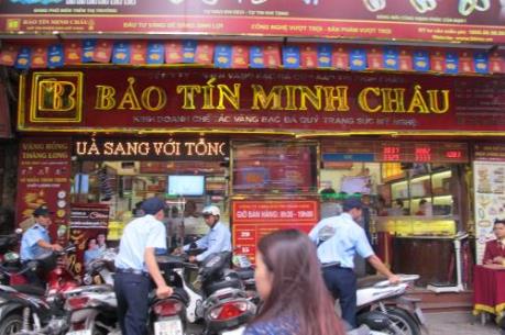 Giá vàng trong nước sáng 23/8