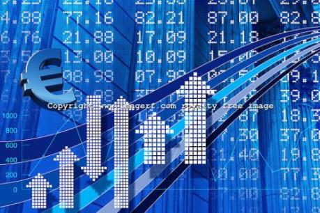 Chứng khoán Âu-Mỹ chuyển động ngược chiều