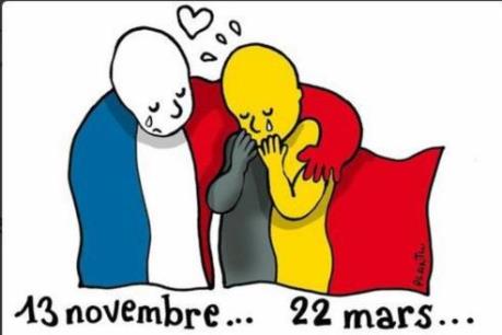 Hình ảnh Tintin khóc trở thành biểu tượng của Brussels sau loạt vụ đánh bom