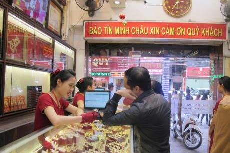 Giá vàng chiều 17/6 nhích nhẹ