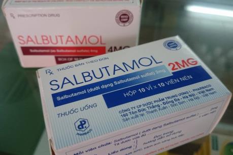 Cục Quản lý Dược thông tin phản hồi về quản lý  Salbutamol