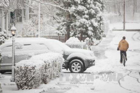 Bão tuyết tiếp tục quét qua vùng Trung Tây nước Mỹ