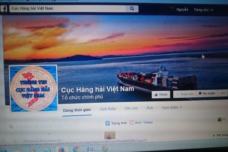 Cung cấp thông tin hàng hải qua Facebook và phần mềm di động