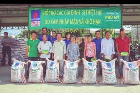 PVFCCo hỗ trợ người dân vùng khô hạn