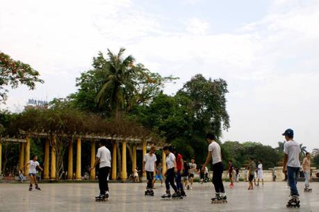 Không có công trình nổi tại bãi đỗ xe ngầm trong công viên Thống Nhất