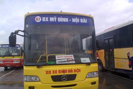 40.000 đồng/lượt xe khách từ trung tâm Hà Nội ra sân bay Nội Bài