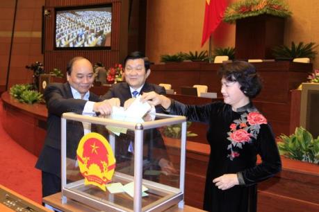 Quốc hội chấp thuận miễn nhiệm chức danh Chủ tịch nước đối với ông Trương Tấn Sang