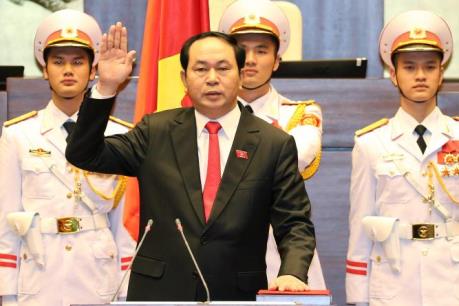 Chủ tịch nước Trần Đại Quang trả lời phỏng vấn TTXVN