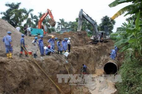 Tuyến nước Sông Đà 2: Kiến nghị tạm dừng ký hợp đồng với nhà thầu cung cấp ống gang dẻo