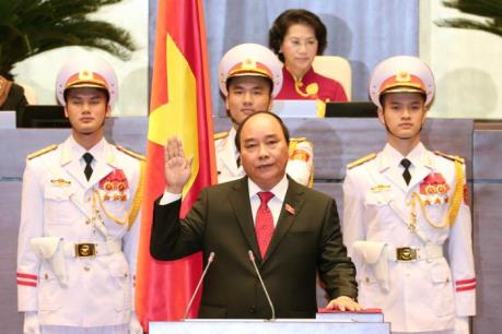 Ông Nguyễn Xuân Phúc được bầu giữ chức vụ Thủ tướng Chính phủ