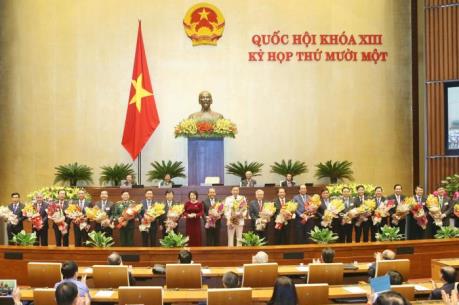 Bên lề kỳ họp thứ 11, Quốc hội khóa XIII: Quyết tâm của các tân thành viên Chính phủ