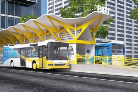 Hà Nội: Xe buýt nhanh sẽ chính thức vận hành vào cuối năm nay