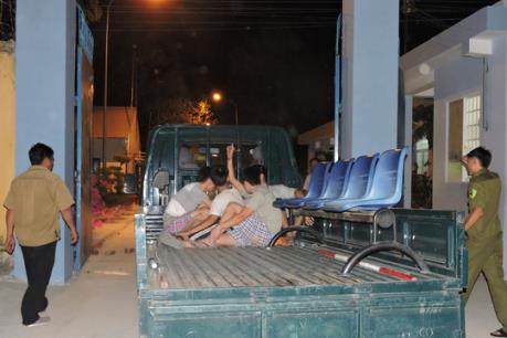 Đưa 185 học viên trở lại Trung tâm Giáo dục, lao động và dạy nghề tỉnh Bà Rịa-Vũng Tàu