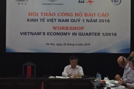 CIEM: Kinh tế quý I/2016 tăng chậm