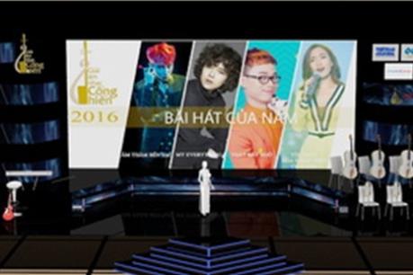 Xem trực tiếp Lễ trao giải Âm nhạc Cống hiến tại đâu?