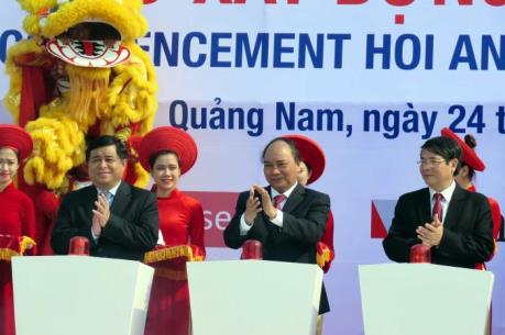 Thủ tướng Nguyễn Xuân Phúc phát lệnh khởi công một số dự án trọng điểm tại Quảng Nam