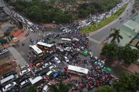 Hà Nội: 10 điểm ùn tắc giao thông trọng điểm đã được khơi thông