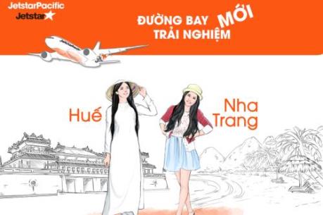 Jetstar Pacific khai trương tuyến Huế - Nha Trang